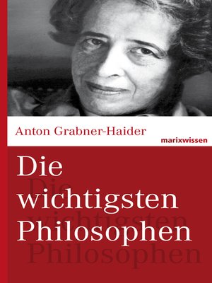 cover image of Die wichtigsten Philosophen
